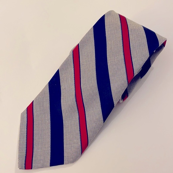Breuer Tie Handmade in France Striped - Picture 1 of 4